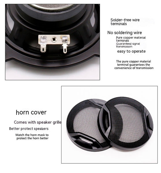 Two-way Coaxial 6-inch Car Audio Speaker