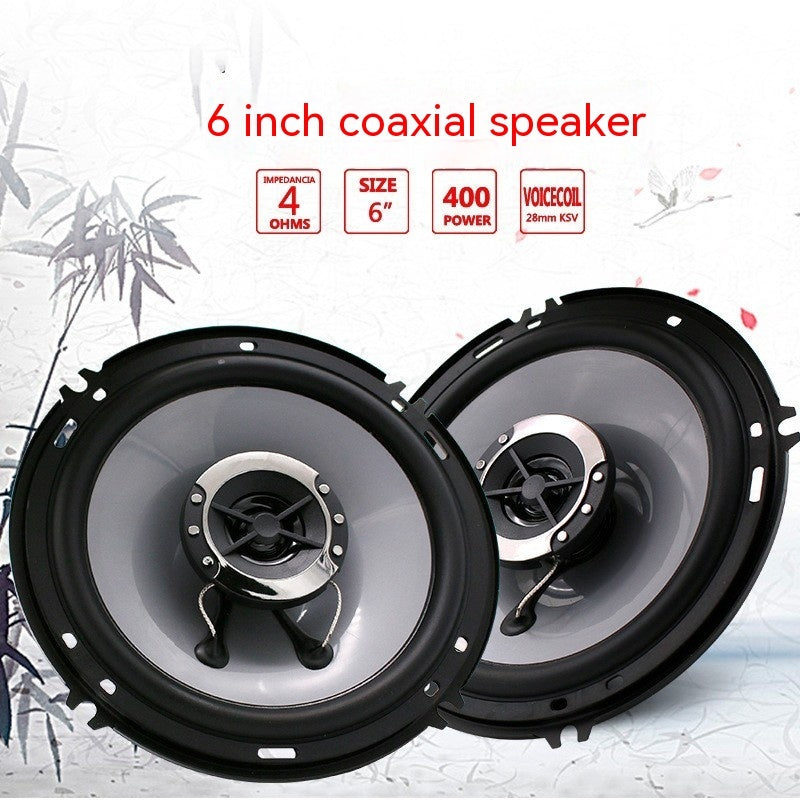 Two-way Coaxial 6-inch Car Audio Speaker